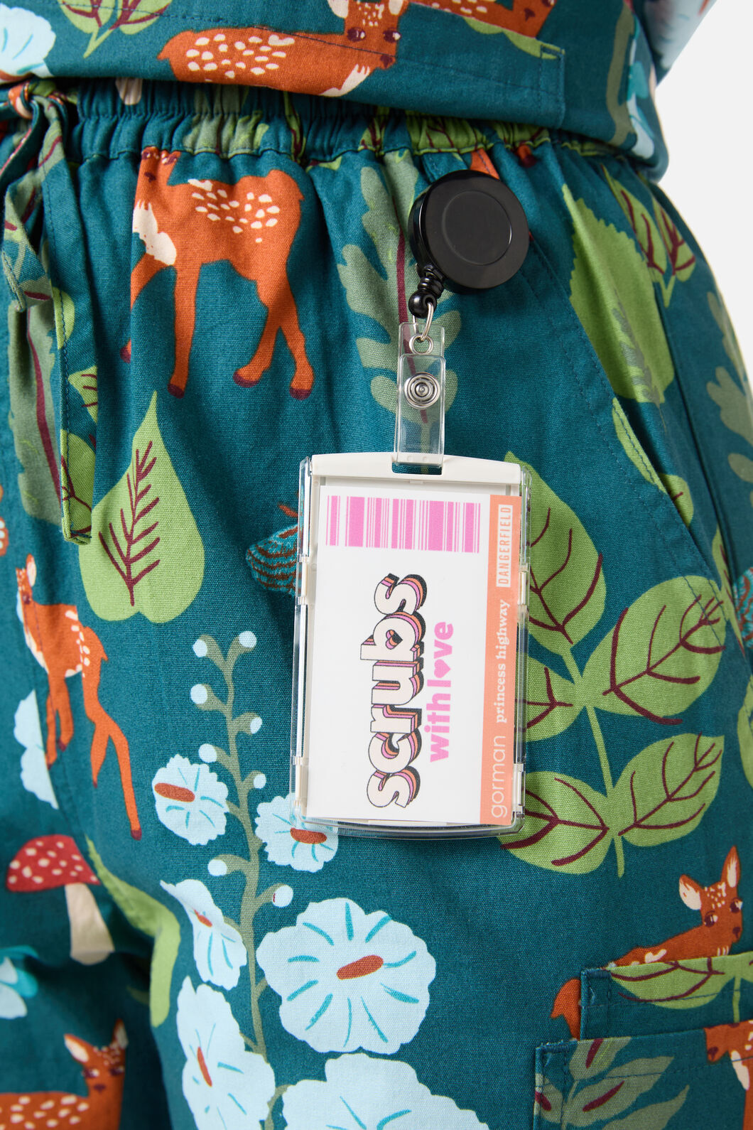 Winter Deer Scrub Set