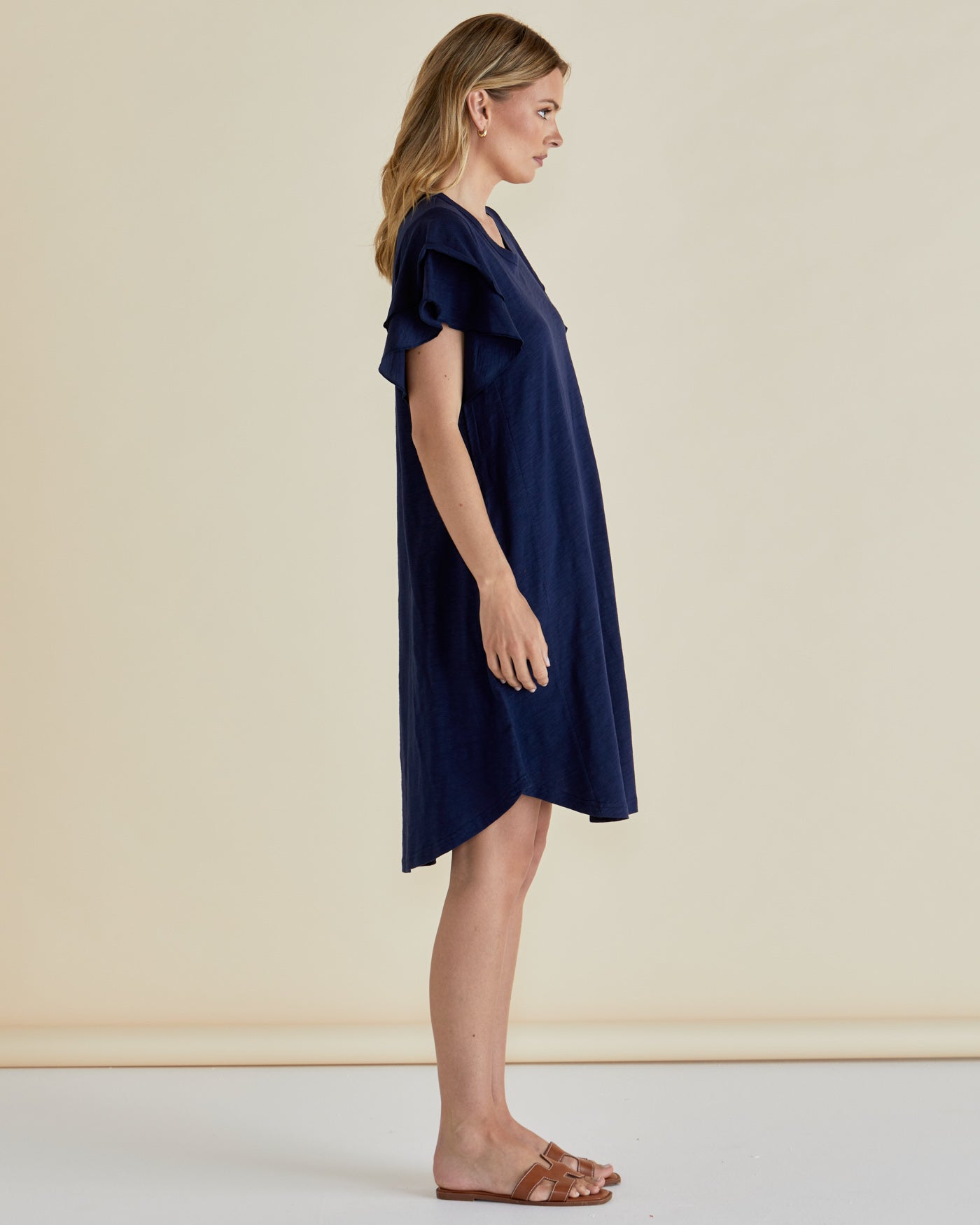 Sydney Tee Dress - Navy