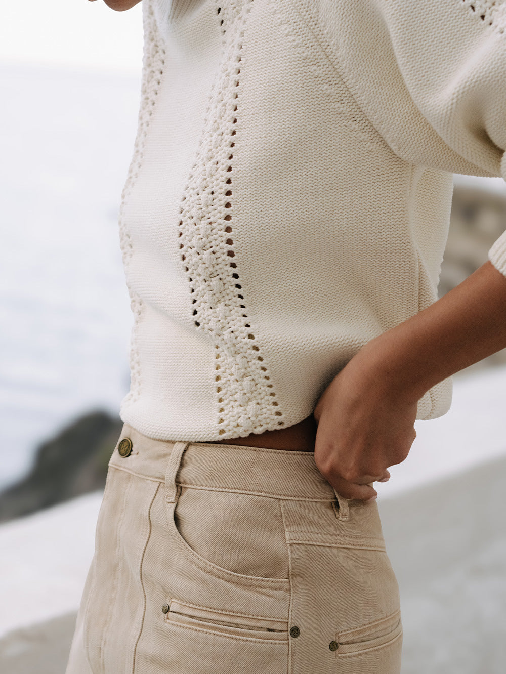 Evie Denim Midi Skirt