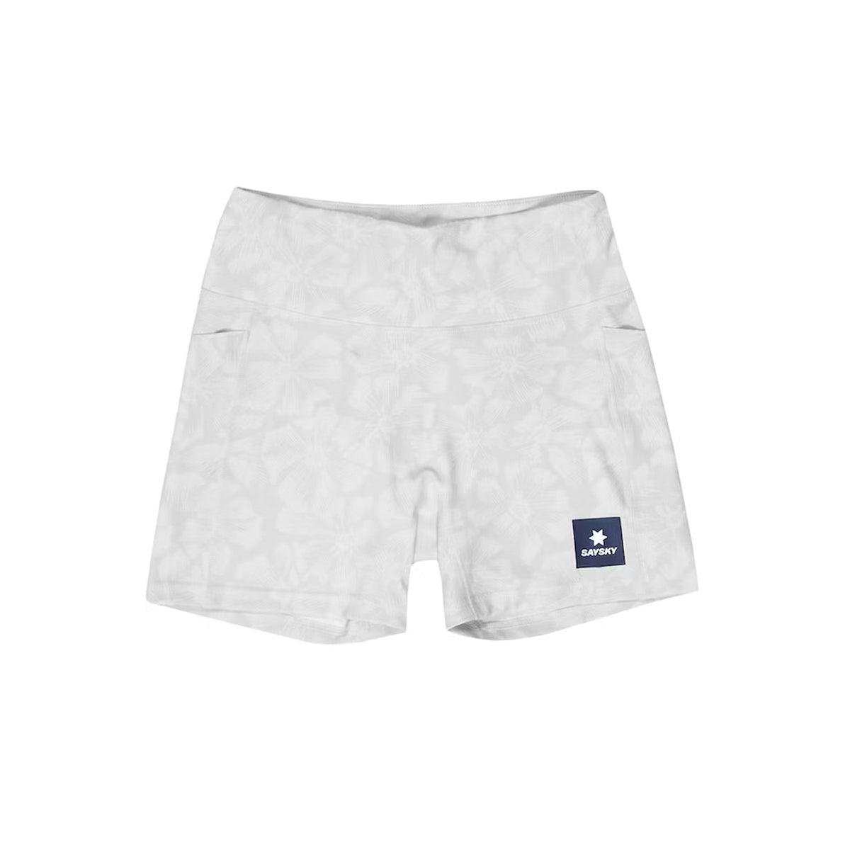 Womens Saysky Flower Combat+ 4-inch Short Tights