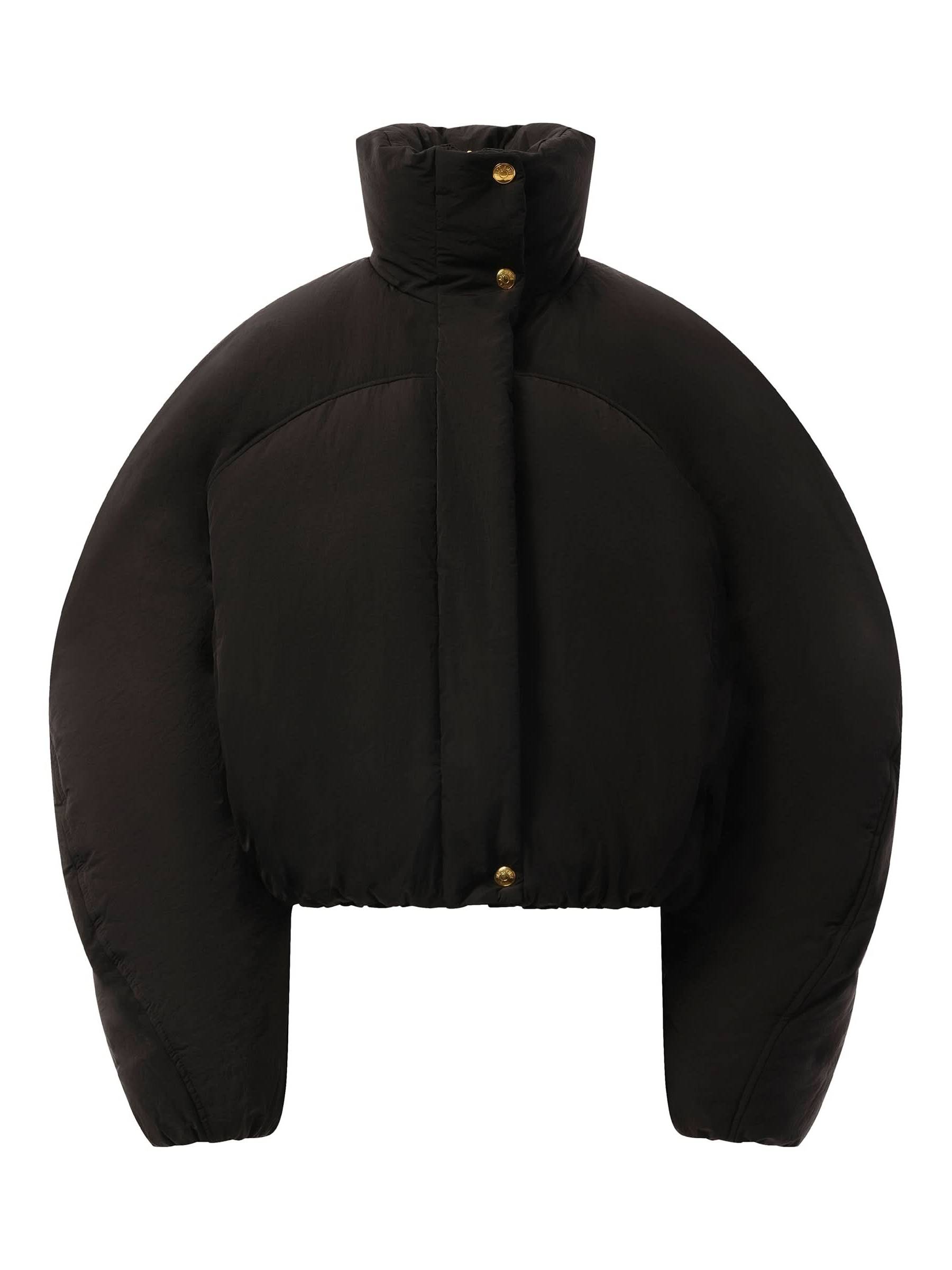 La Doudoune Courte Caraco in Black