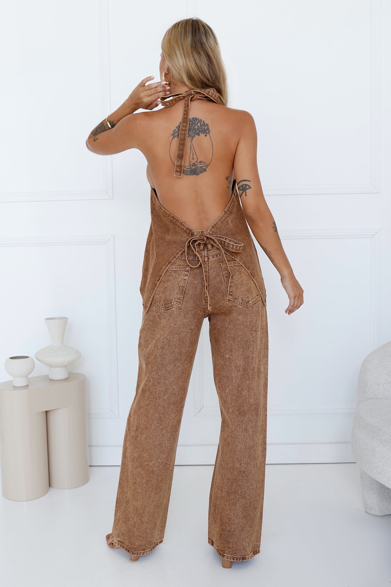 LIONESS Top Model Jean Stonewash