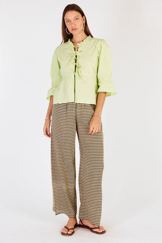 Cowgirl Surfer Torus Pant Green