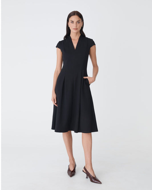 Juno Panel Ponte Dress