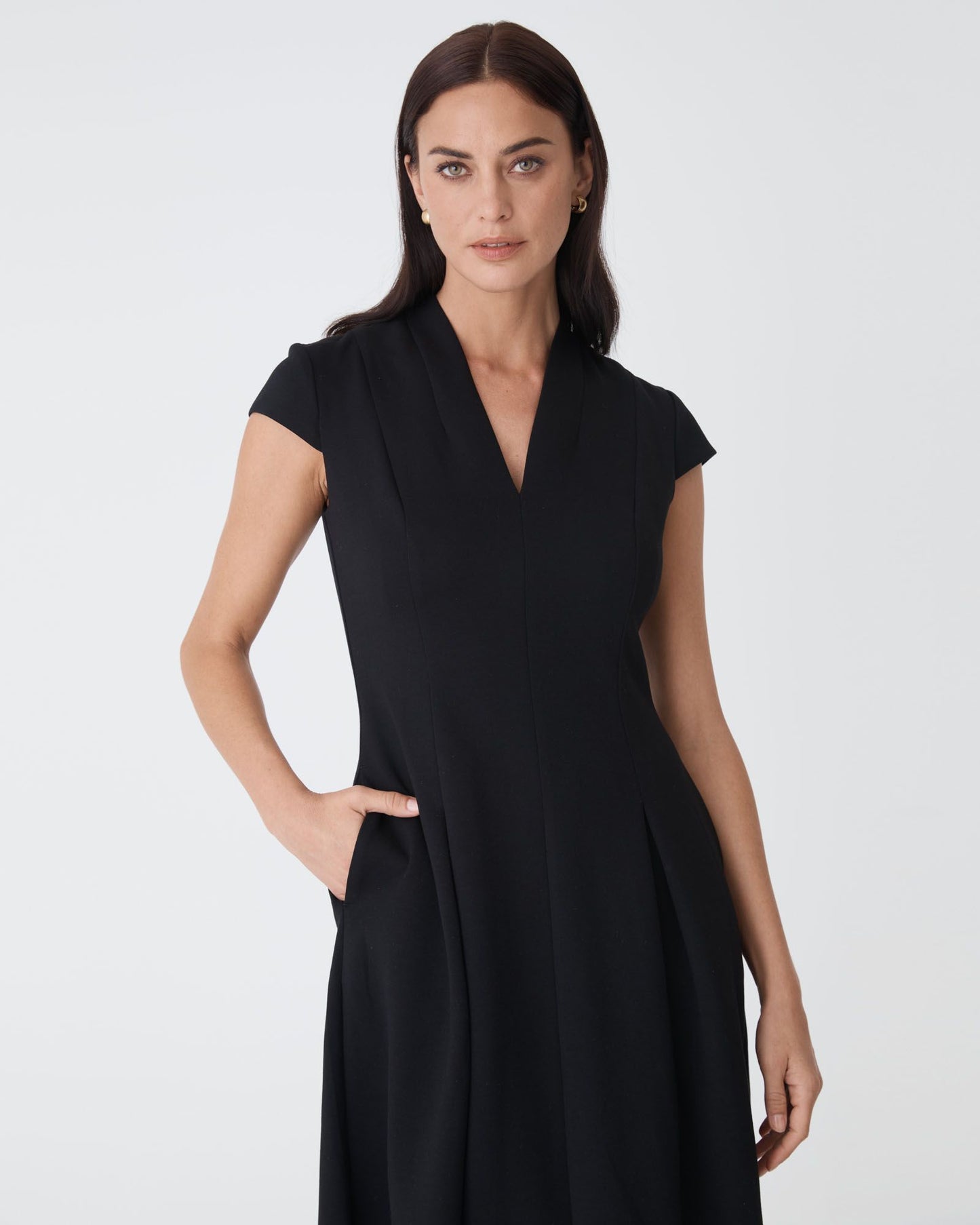Juno Panel Ponte Dress