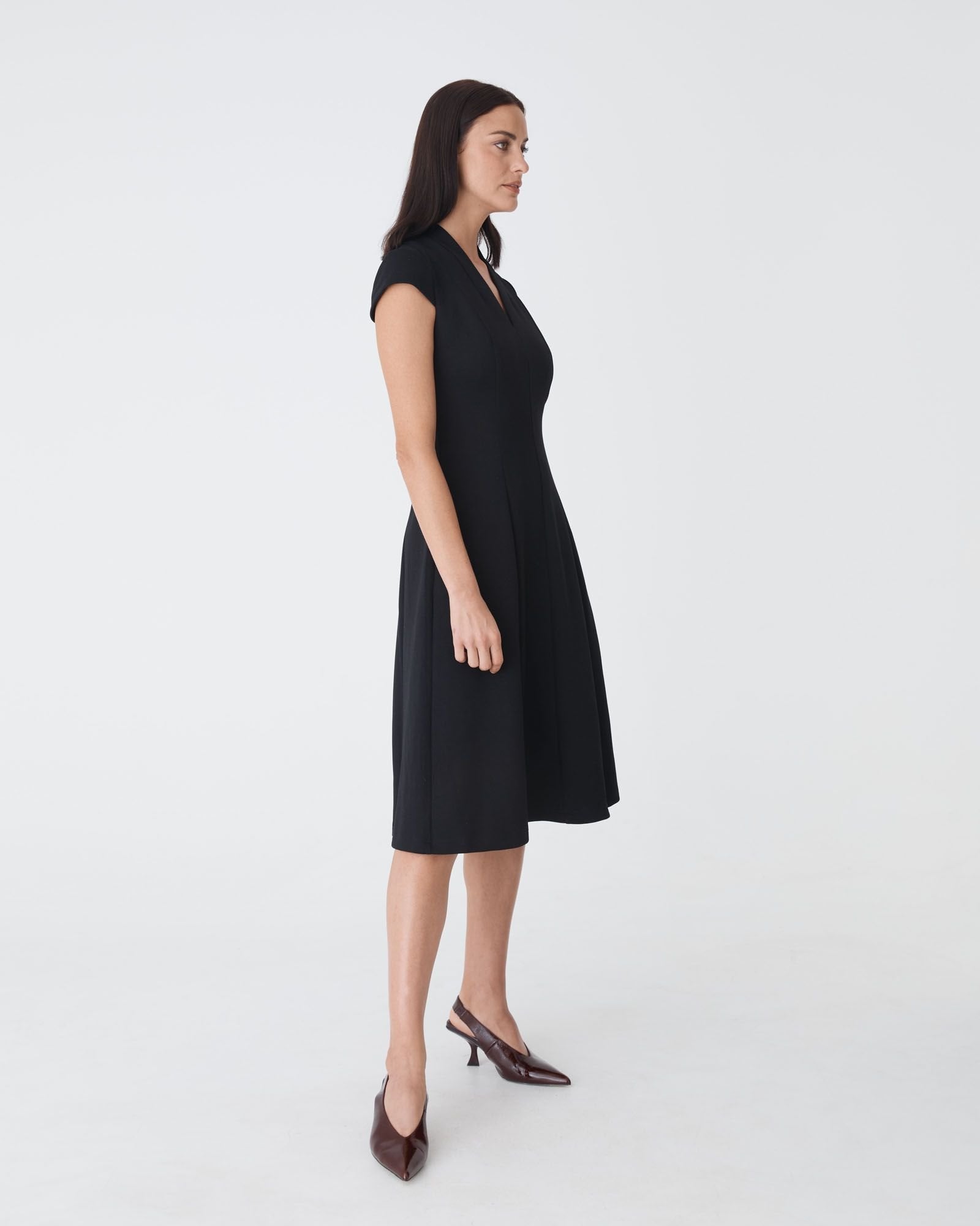 Juno Panel Ponte Dress