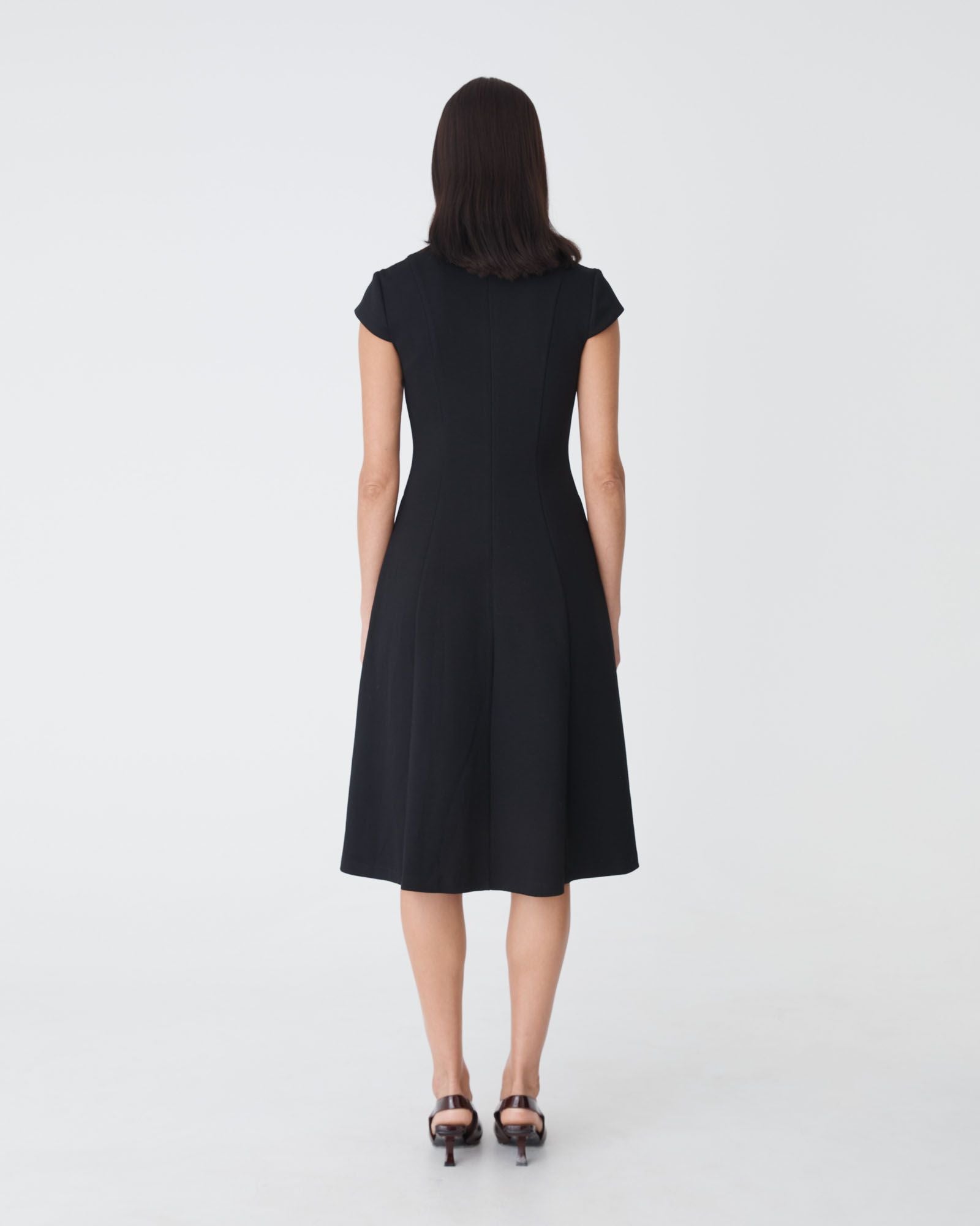 Juno Panel Ponte Dress