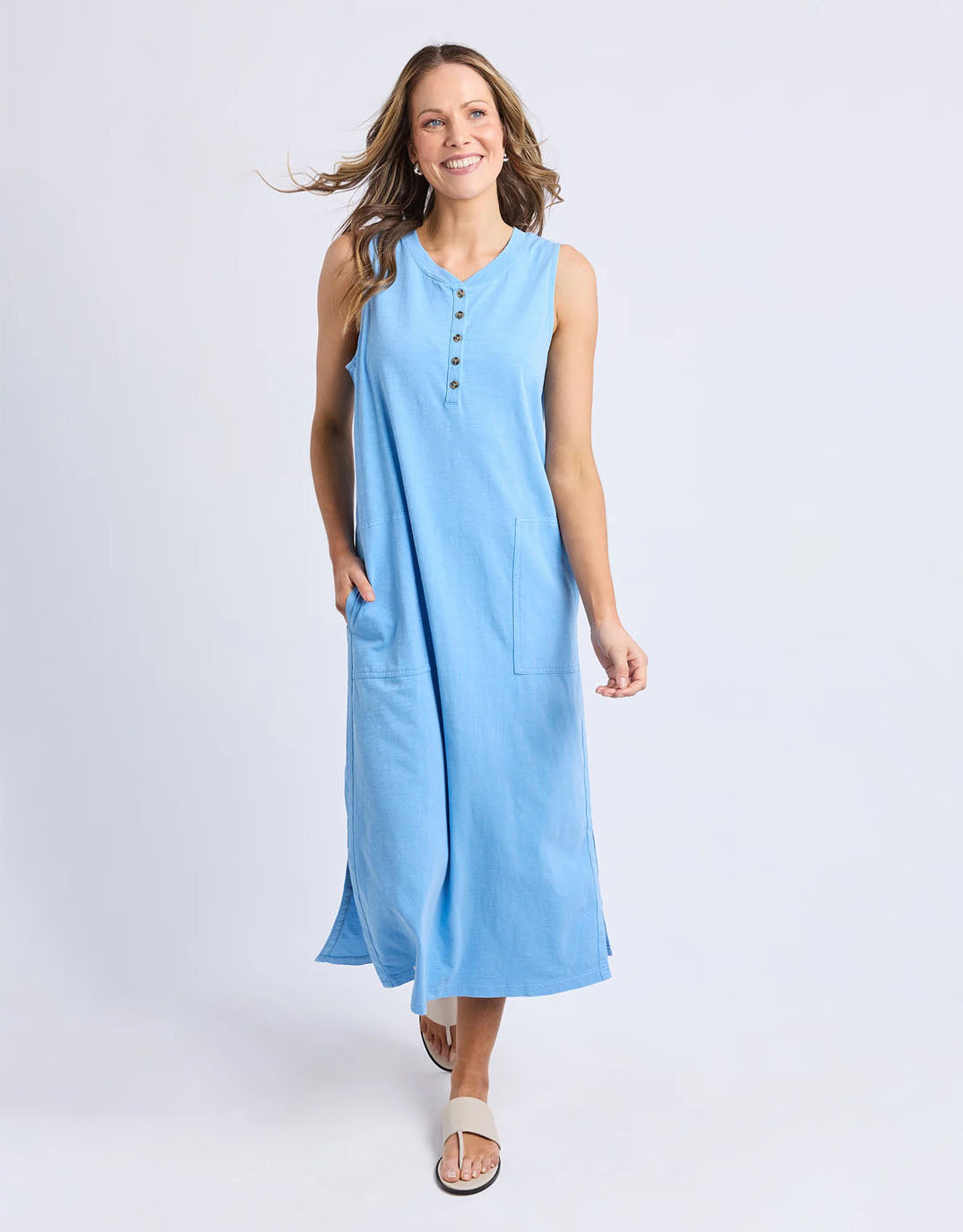 Elysian Dress - Azure Blue