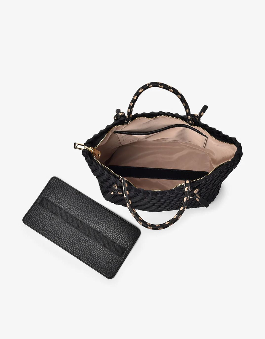 Michigan Tote - Black Neo Plait