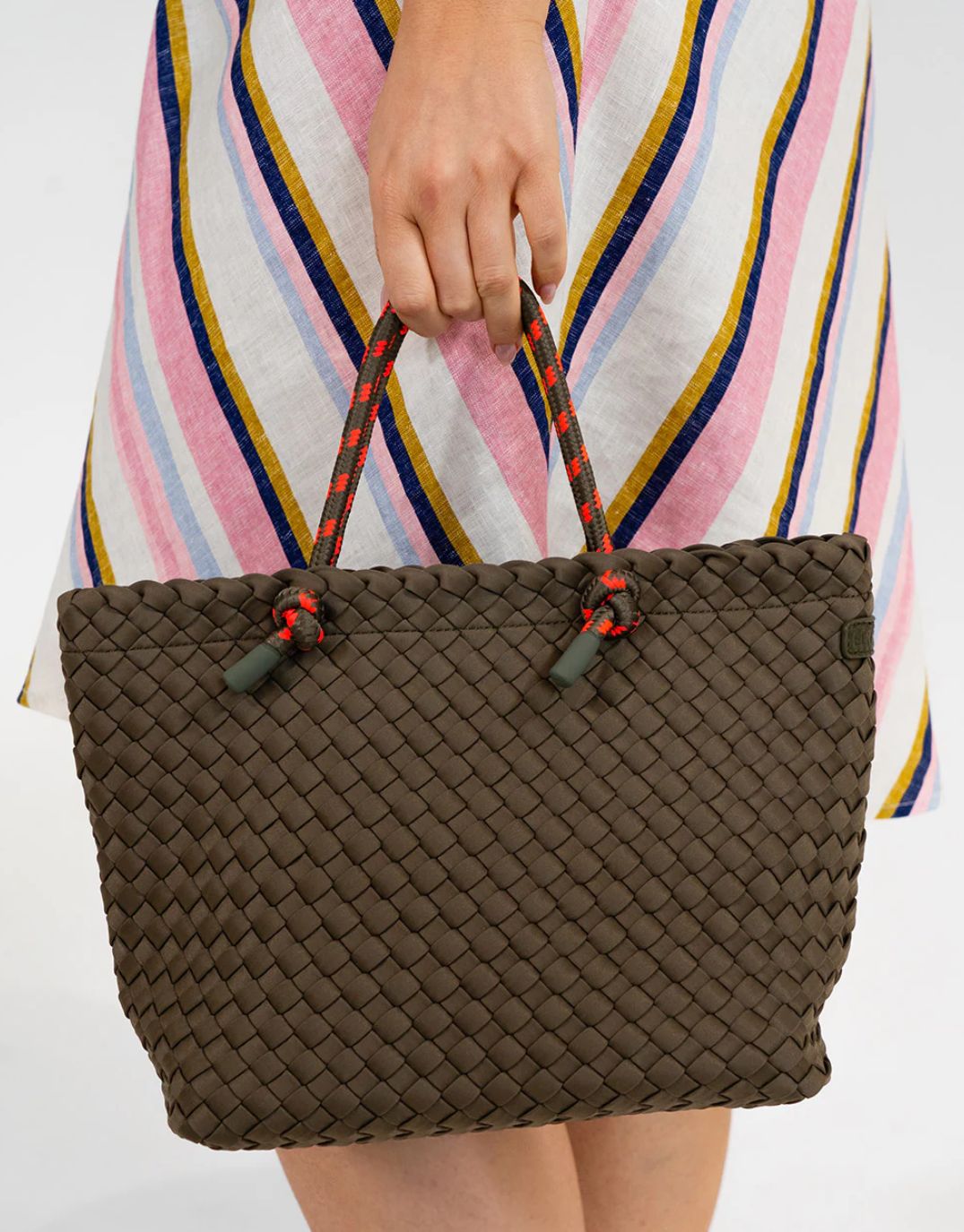 Michigan Tote - Khaki Neo Plait