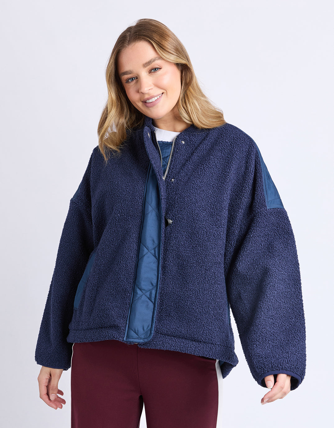 Arizona Fleece Zip Thru - Navy