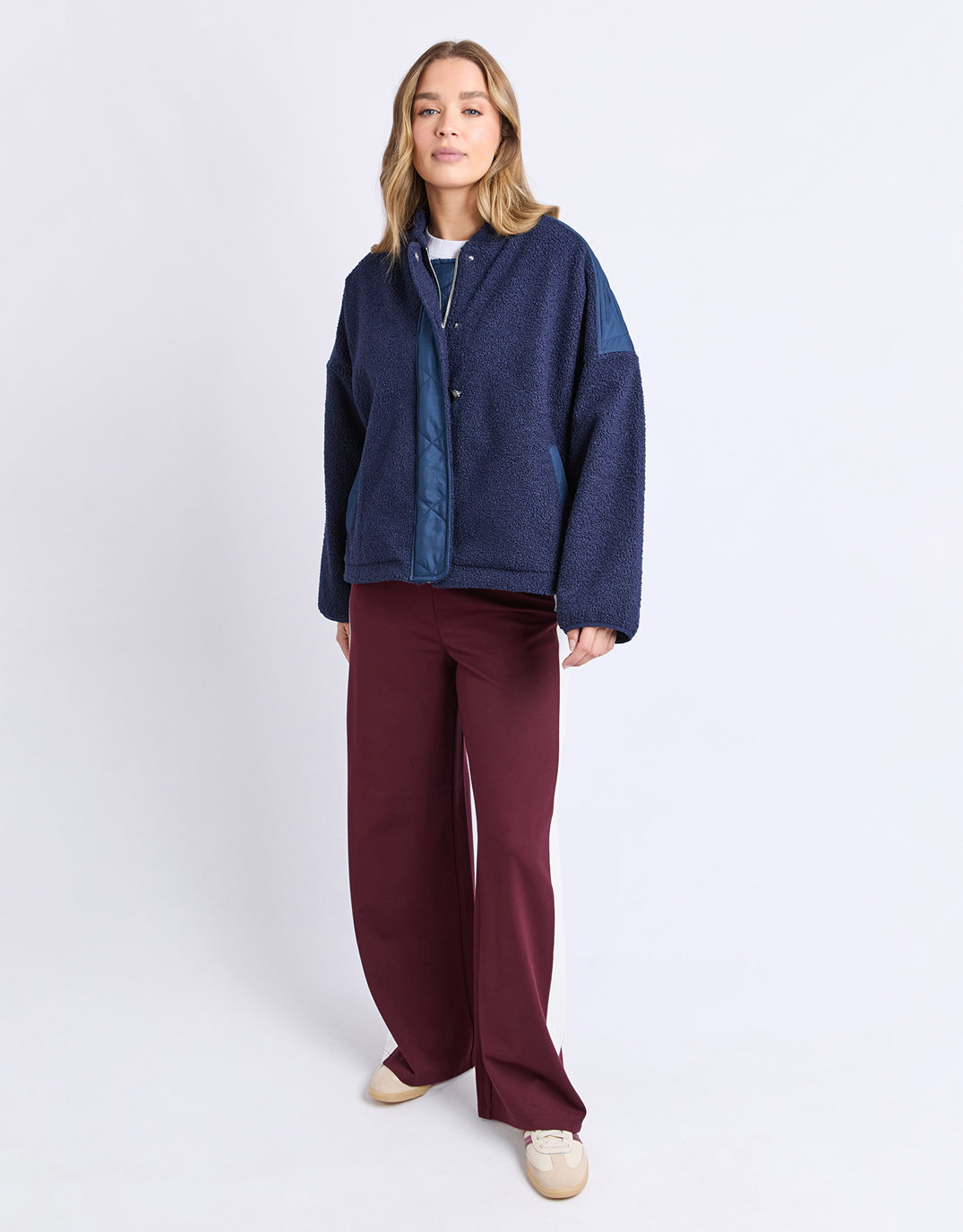 Arizona Fleece Zip Thru - Navy