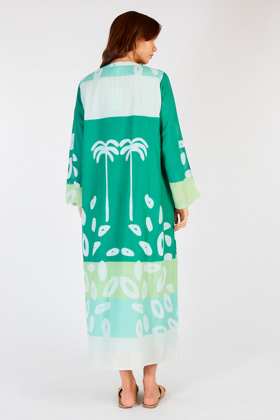 Itami Jonson L/S Dress Rapido Green