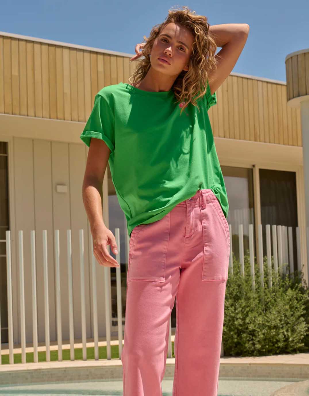 Celeste Pant - Sorbet Pink