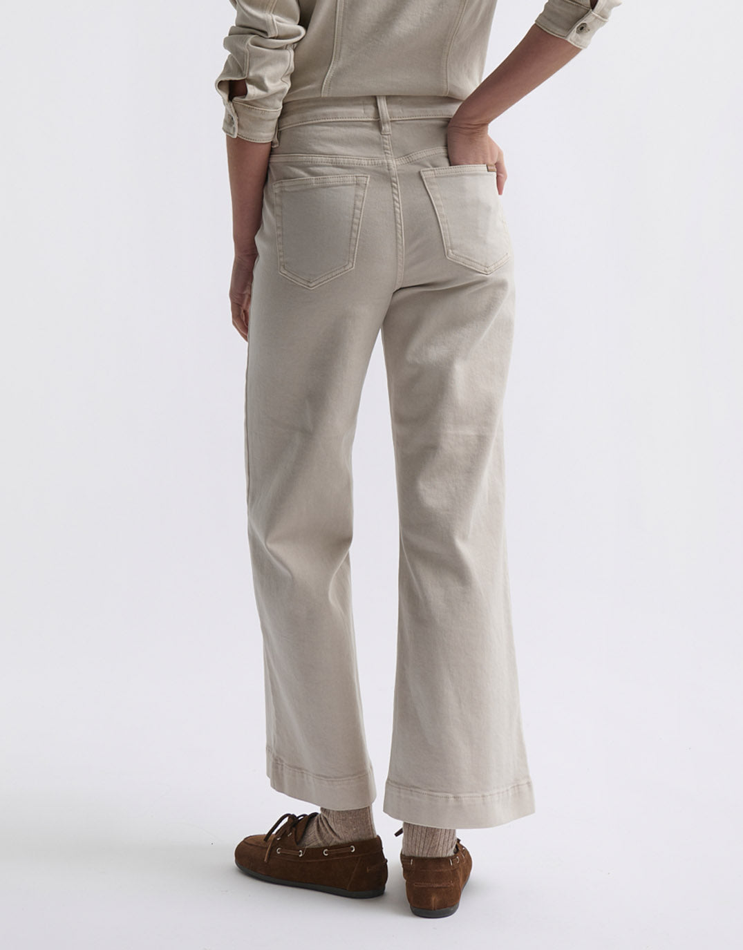 Freya Welt Pocket Jean - Sand