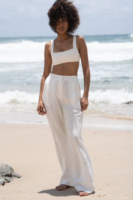 Oli Ivory Linen Pants