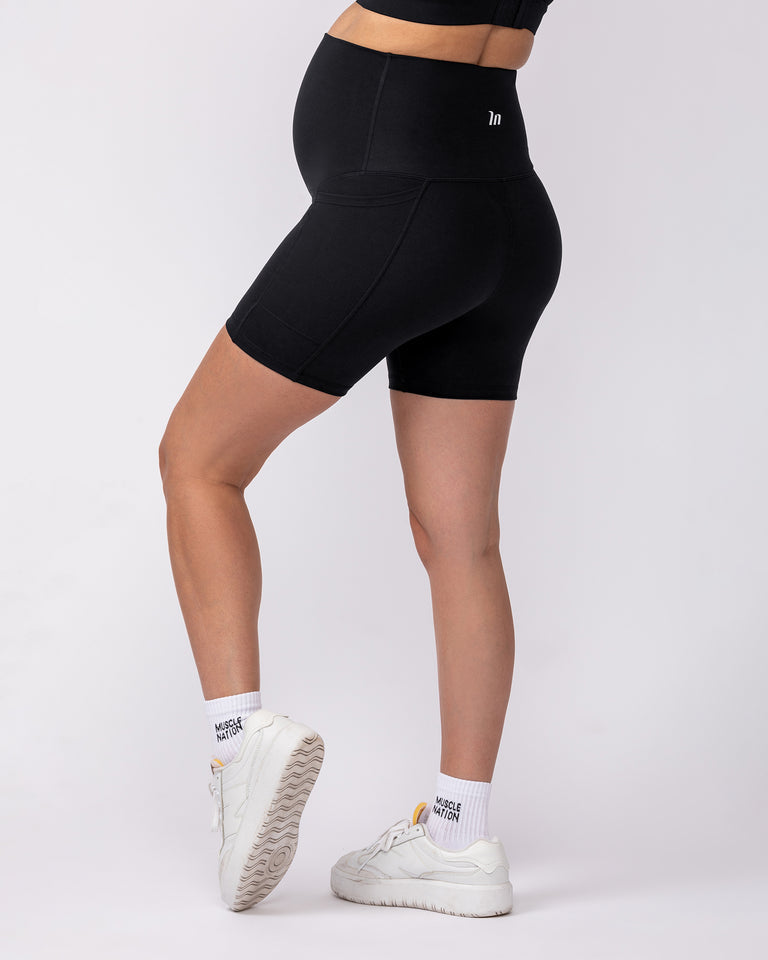 Maternity Everyday Pocket Bike Shorts