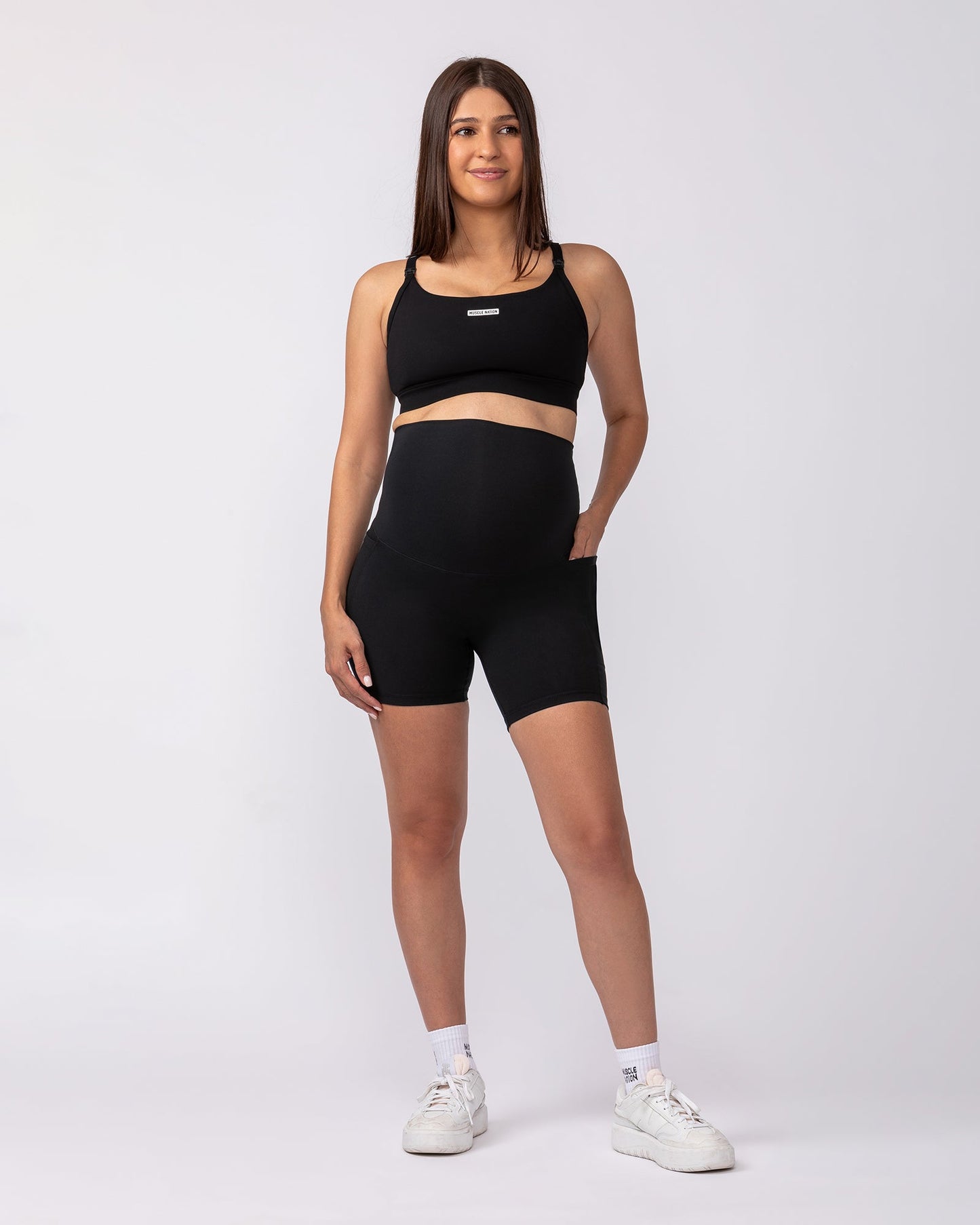 Maternity Everyday Pocket Bike Shorts