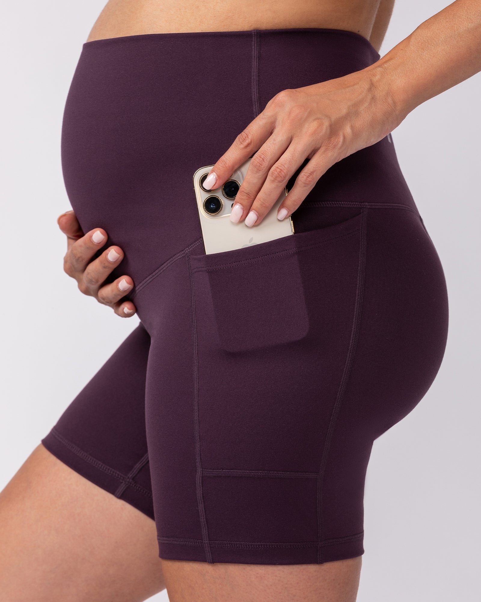 Maternity Everyday Pocket Bike Shorts