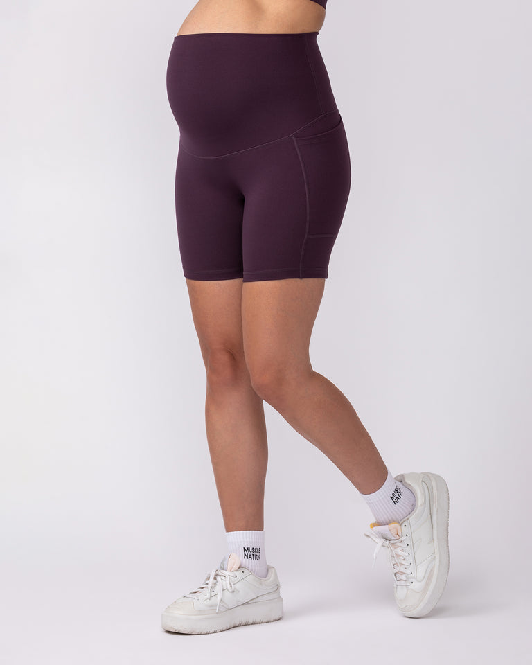 Maternity Everyday Pocket Bike Shorts