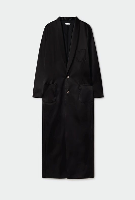 Weatherproof Long Blazer Black