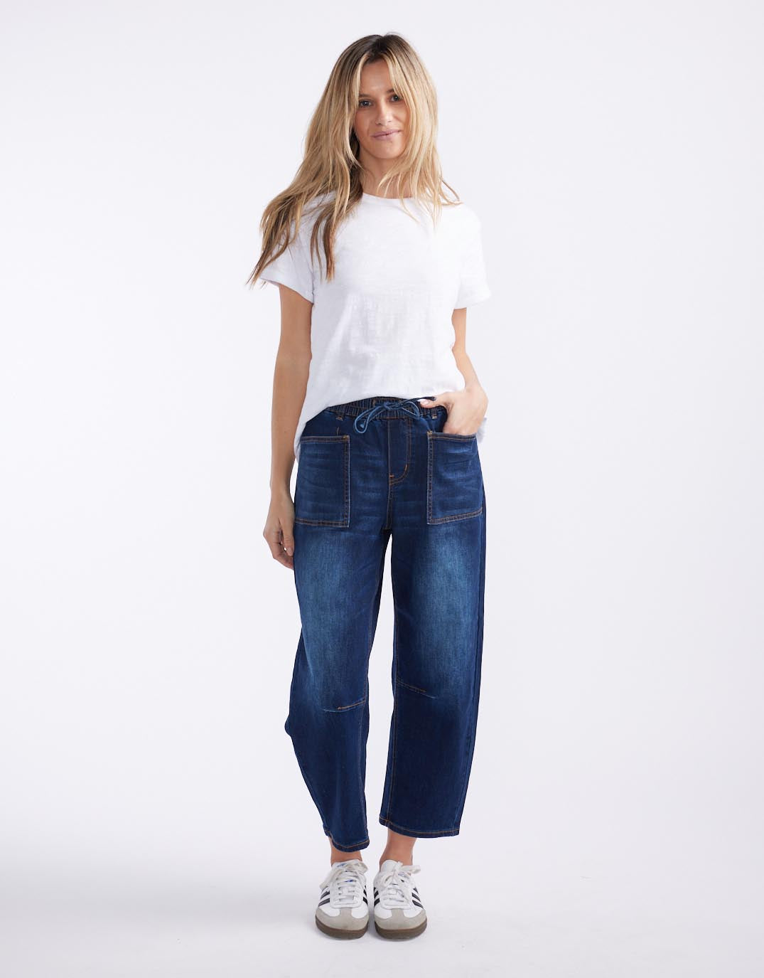Leo Barrel Jeans - Ink