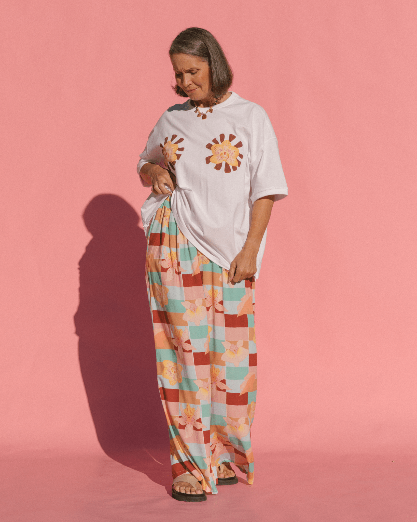 Posey Pants | Coastal Orchid
