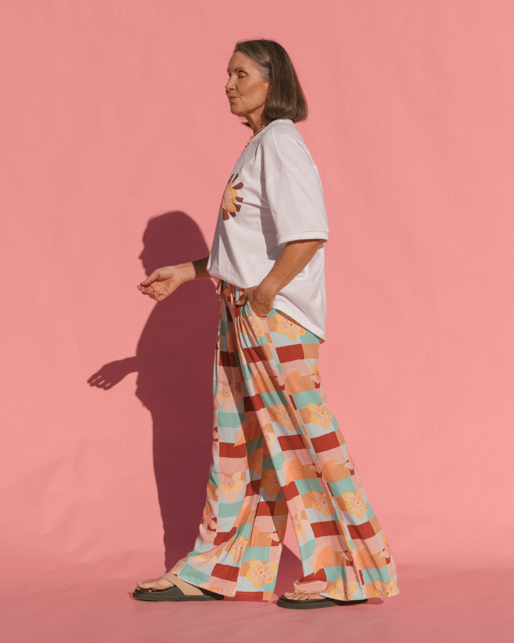 Posey Pants | Coastal Orchid