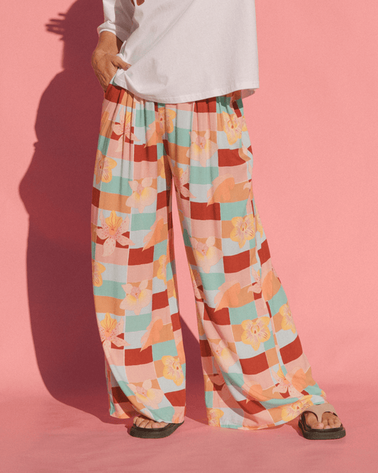 Posey Pants | Coastal Orchid