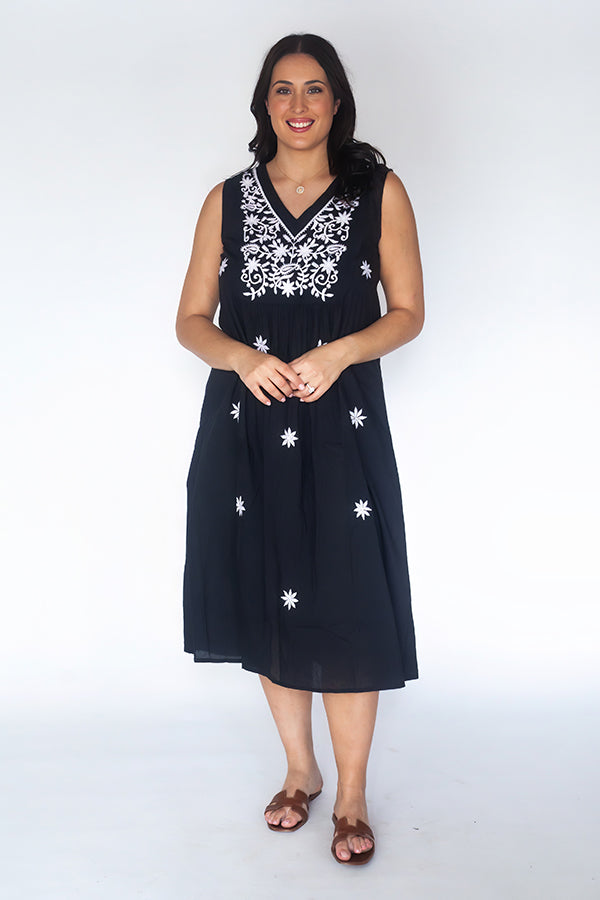 Rubyyaya Manuelito Midi Black