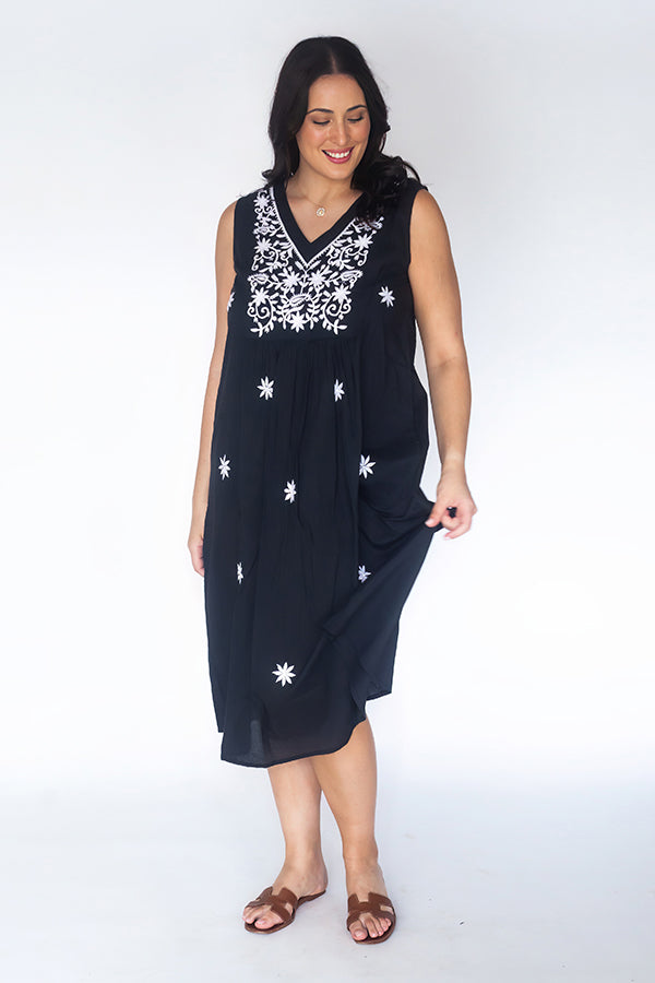 Rubyyaya Manuelito Midi Black