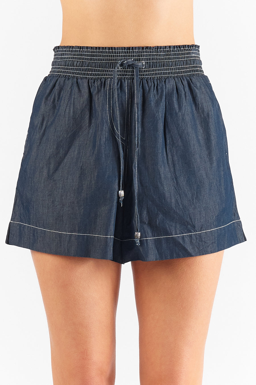 Rubyyaya Pula Short Denim