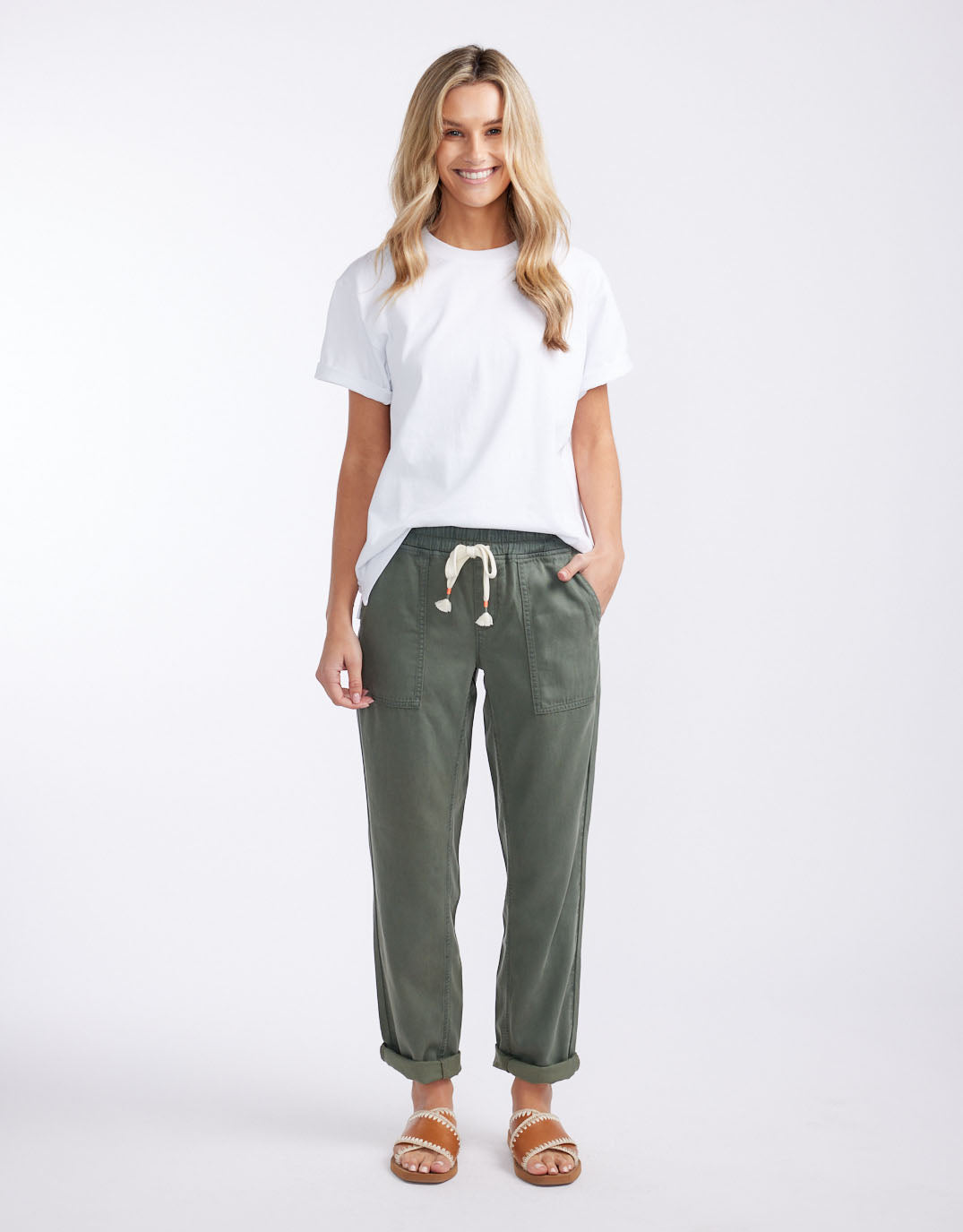 Beach Comber Pant - Khaki