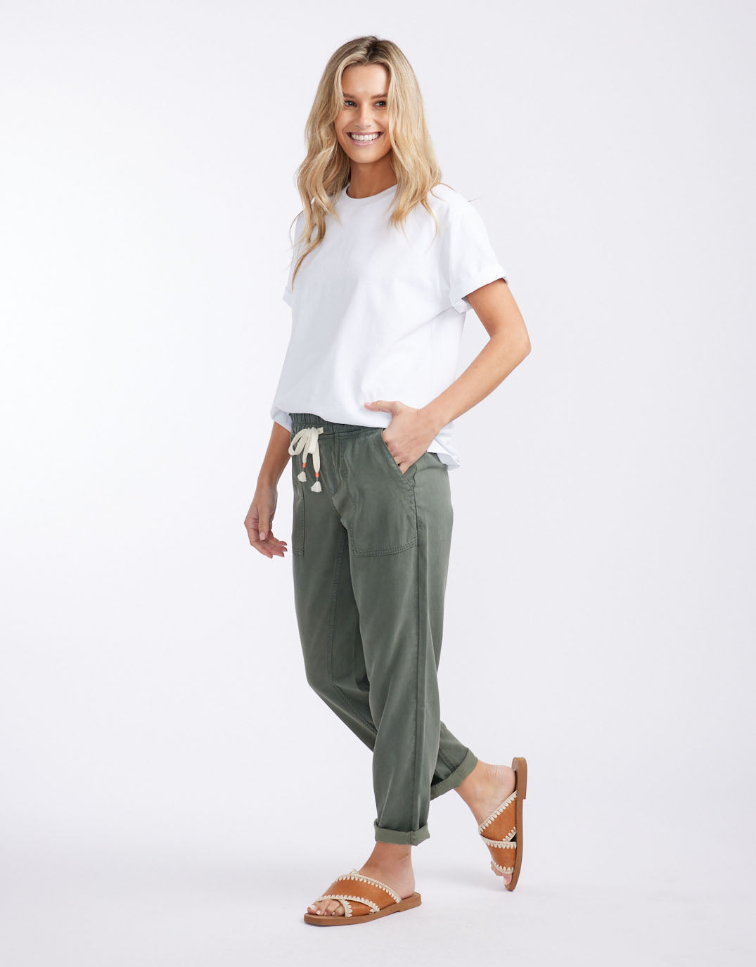 Beach Comber Pant - Khaki