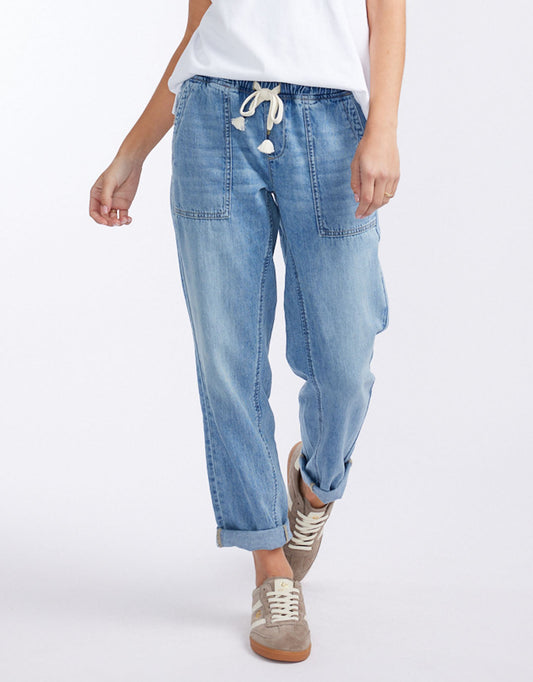 Beach Comber Pant - Mid Wash