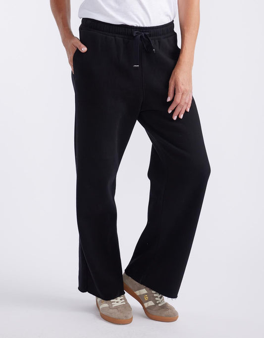 Fleece Lounger Pant - Black