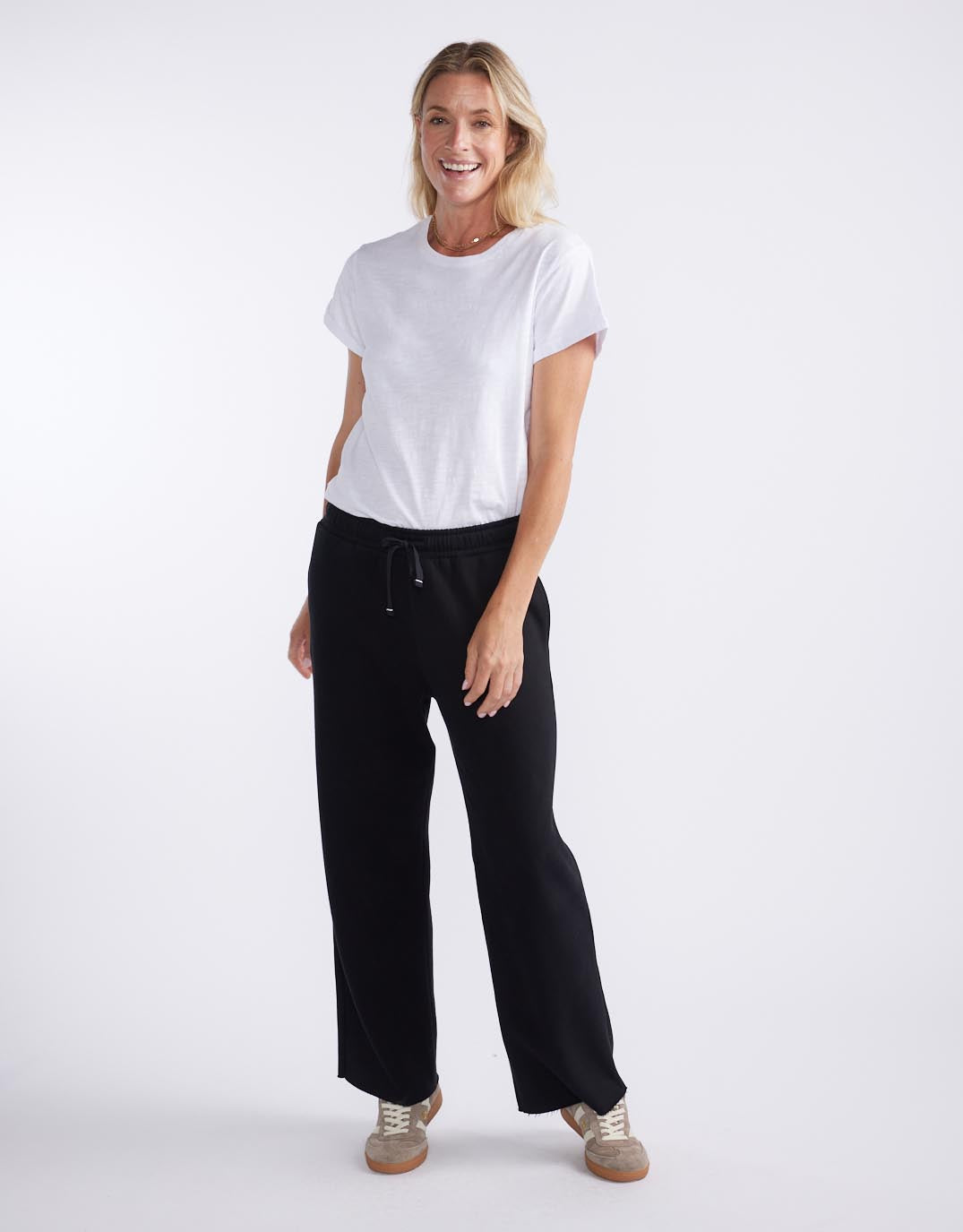 Fleece Lounger Pant - Black