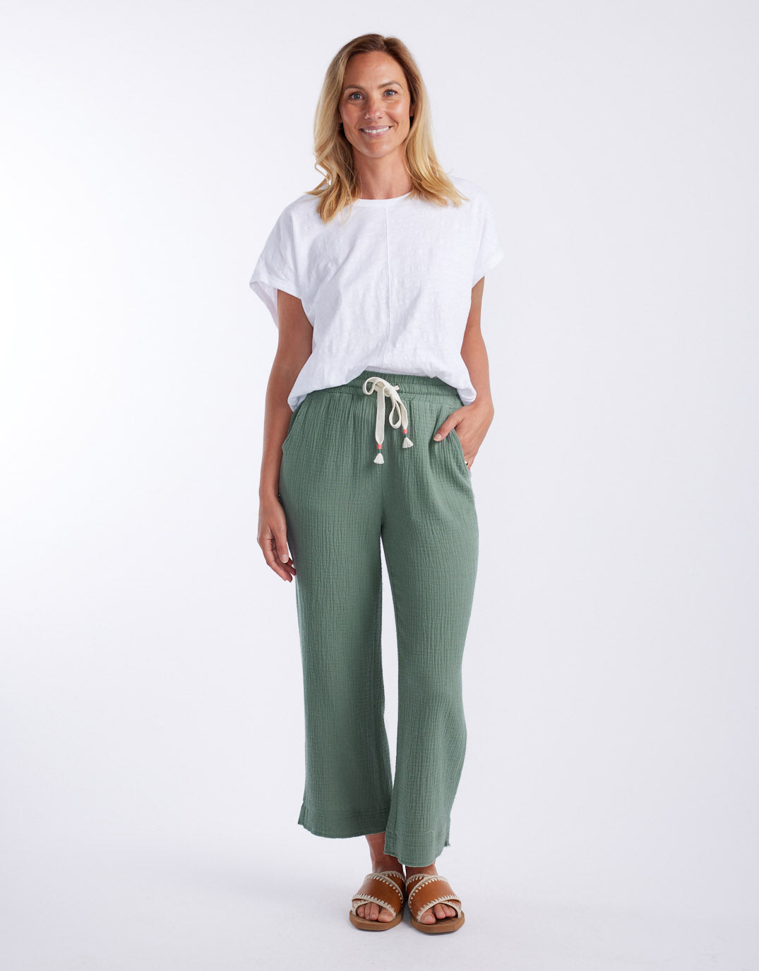 The Coastal Pant - Sage