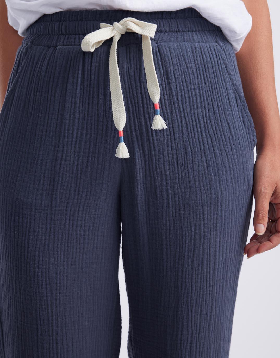 The Coastal Pant - Washed Navy